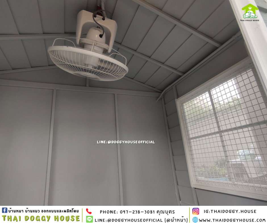 บ้านหมา แบบบ้านทรงจั่ว 𝐕𝐢𝐧𝐭𝐚𝐠𝐞 𝐬𝐭𝐲𝐥𝐞