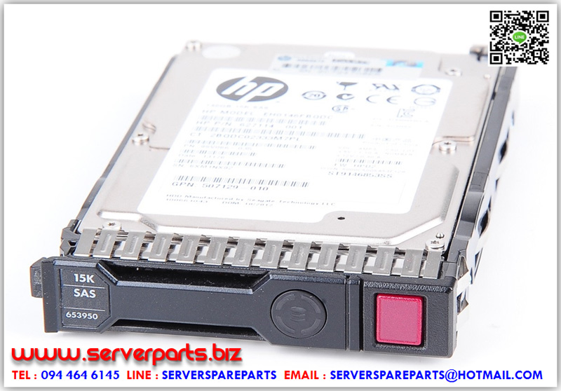 DG072BAAJA [ขาย จำหน่าย ราคา] HP 72.8GB 3G 10K 2.5 DP SAS HDD