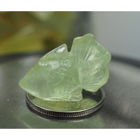 พรีไนท์ ( Prenite Natural Quartz) 16.50 กะรัต