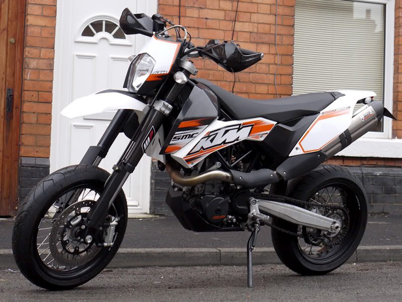 ท่อ MIVV รุ่น SUONO สำหรับ KTM 690 SMC 08-15 ท่อชั้นน้ำจาก ITALY (For Exhibition only)