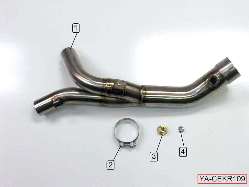 Y-pipe M4 สำหรับ R1 2009-2014 แสตนเลส ของแท้ USA