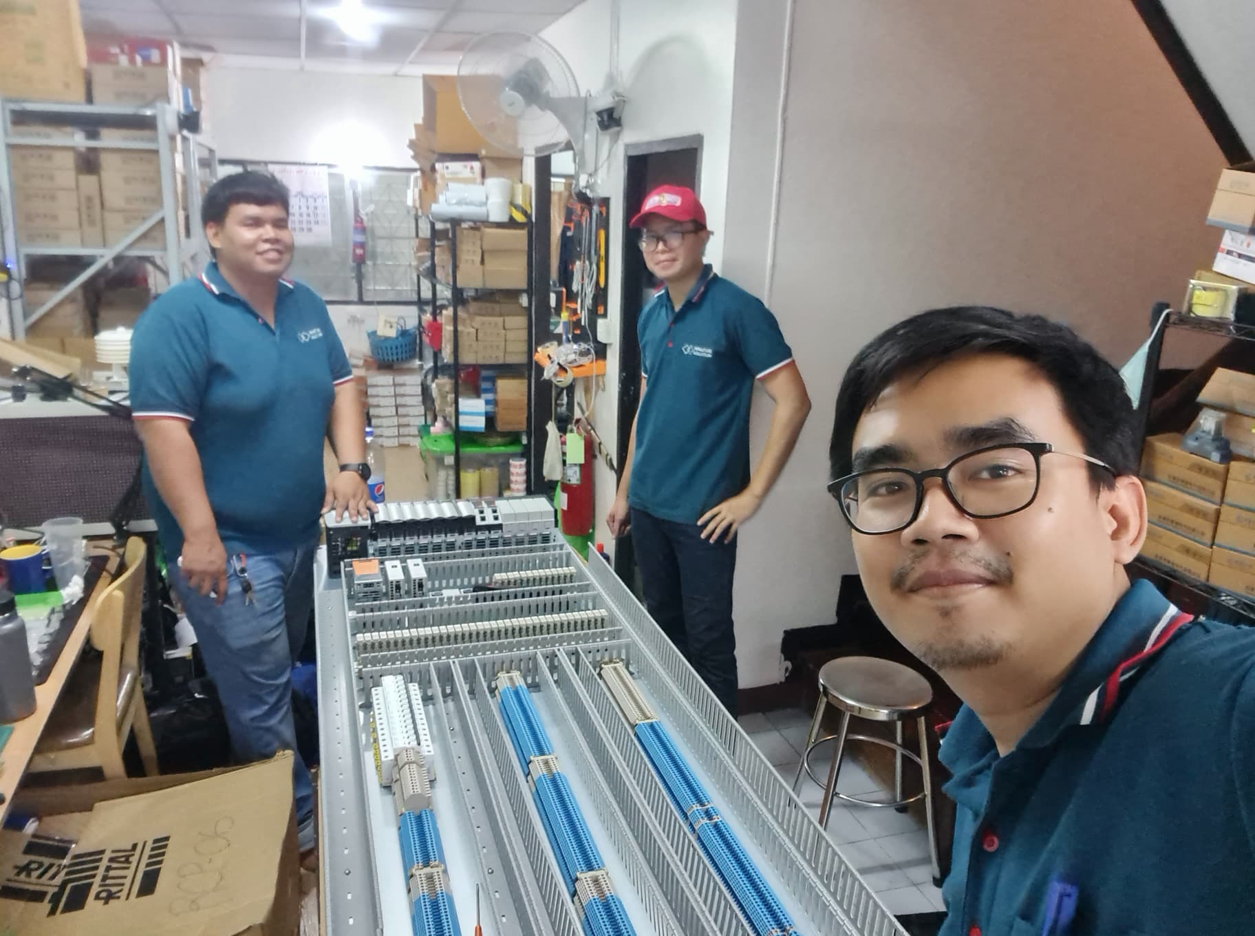 Assembly Wiring Control Box Allen-Bradley PLC