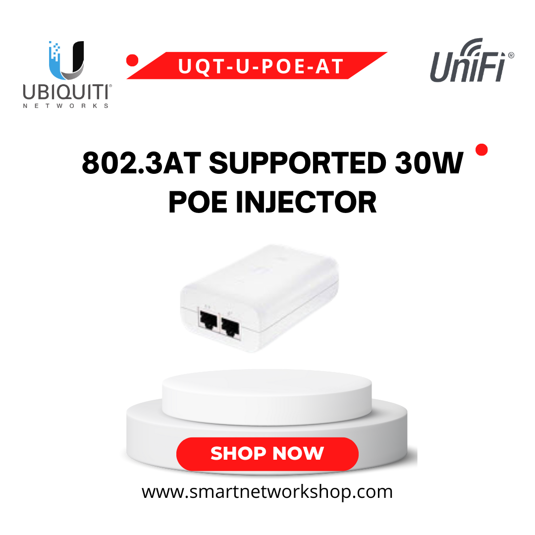U-POE-AT PoE Injector 802.3at supported 30W POE Injector