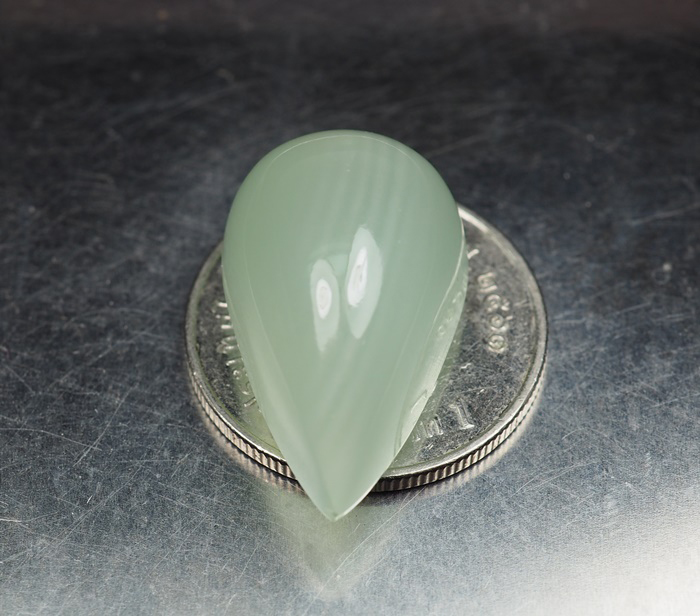 แคลไซต์สีเขียว (Calcite ) 21 กะรัต