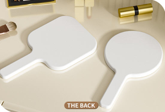 กระจกด้ามจับ,กระจกแต่งหน้า,กระจก,กระจกสกรีนโลโก้,ของแจก,กระจกพกพาไฟLED,กระจกLED