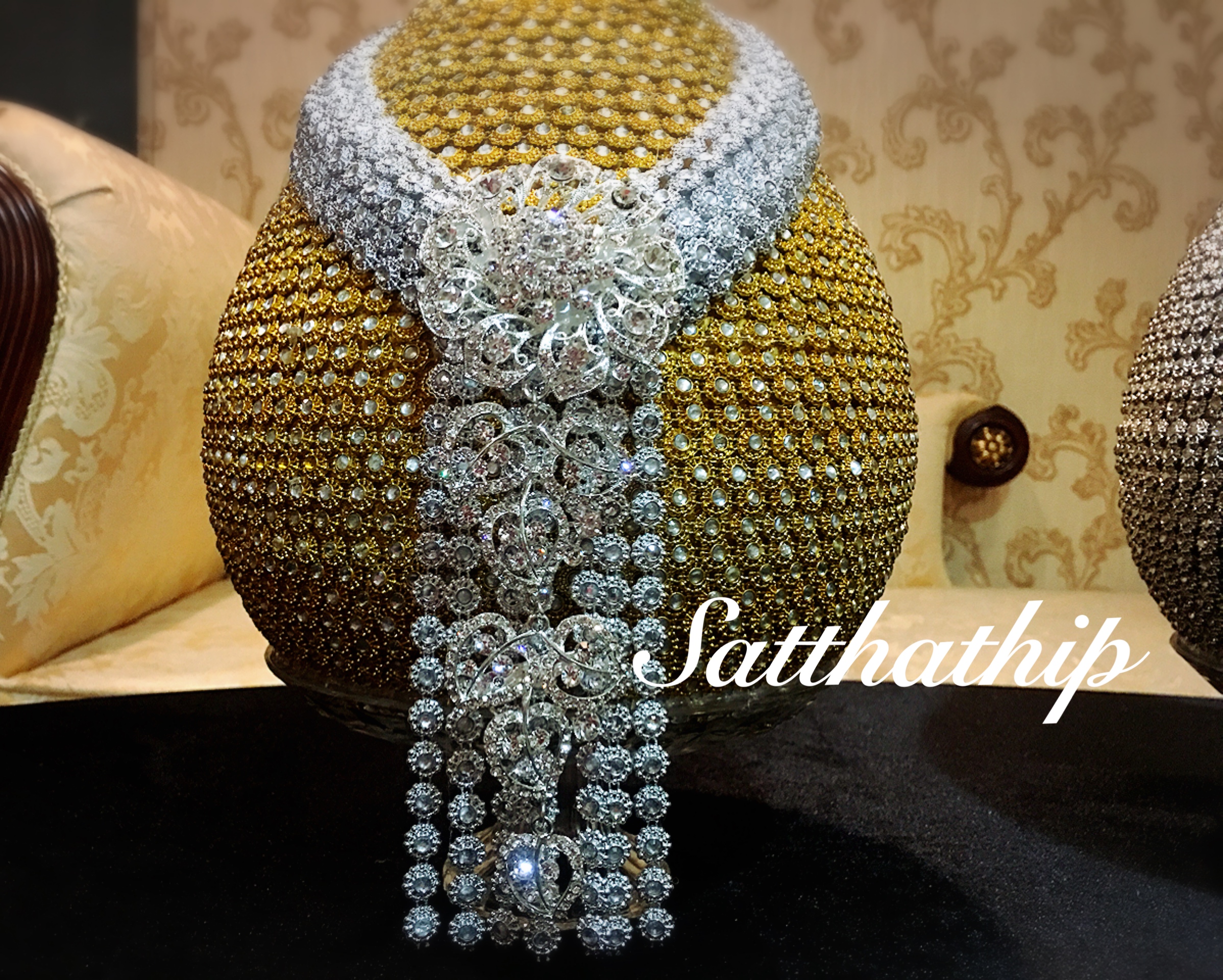 พานพุ่ม - พานพุ่มสักการะ - พานพุ่มเงินทอง - พานพุ่มนพเก้า - Phan bush