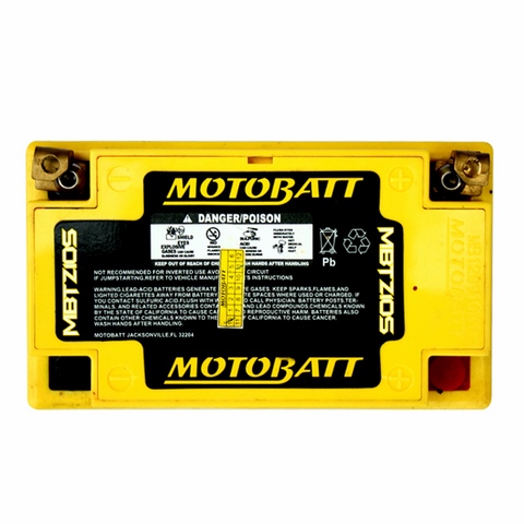 แบตเตอรี่ Motobatt รุ่น MBTZ10S สำหรับ R6 ทุกปี