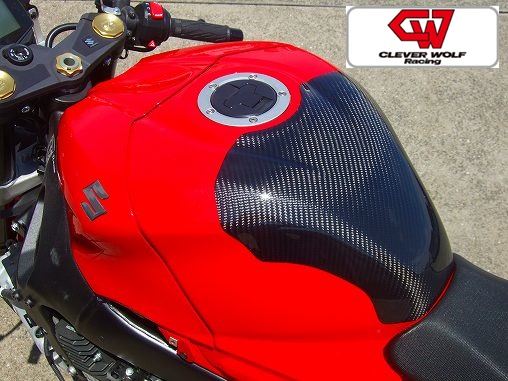 Clever wolf คาร์บอนกันถัง สำหรับ GSXR1000 2017+