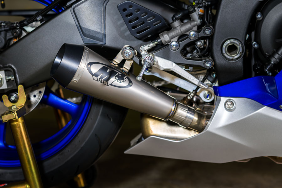 ท่อ M4 ทรง GP Black slip-on สำหรับ R6 2017+ (For Exhibition only)