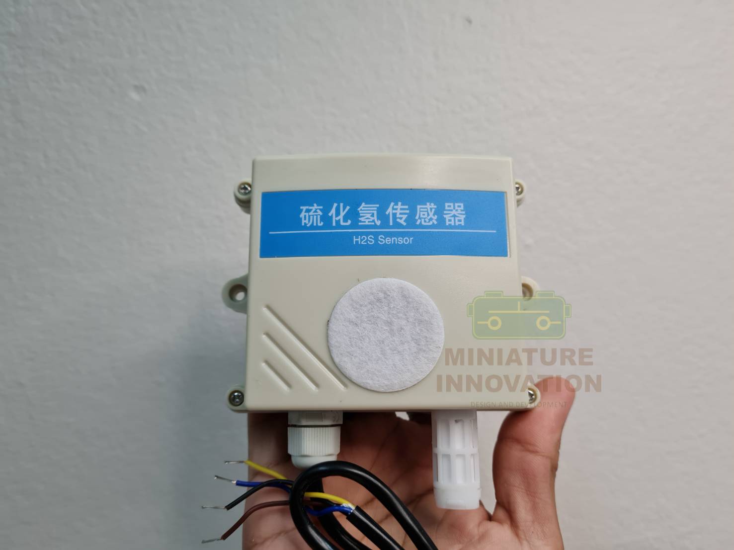 เซ็นเซอร์ก๊าซไฮโดรเจนซัลไฟด์ H2S Hydrogen sulfide gas sensor RS485 output