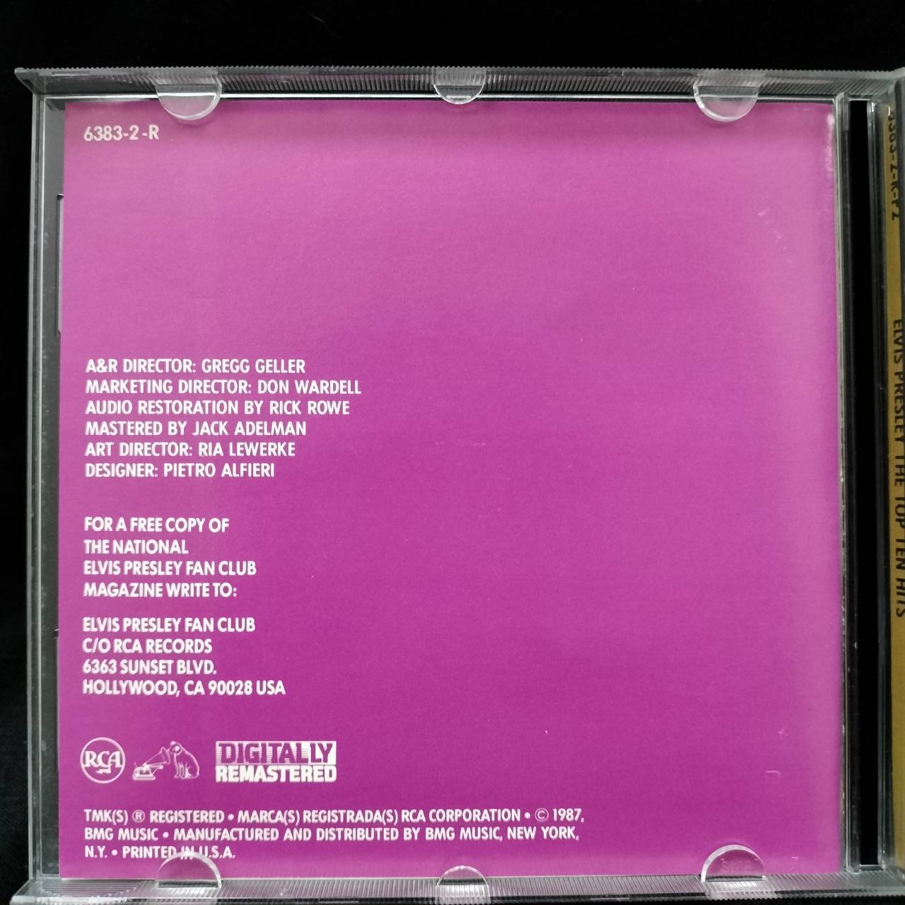 Elvis Presley – The Top Ten Hits / JAPAN / แผ่นสวย