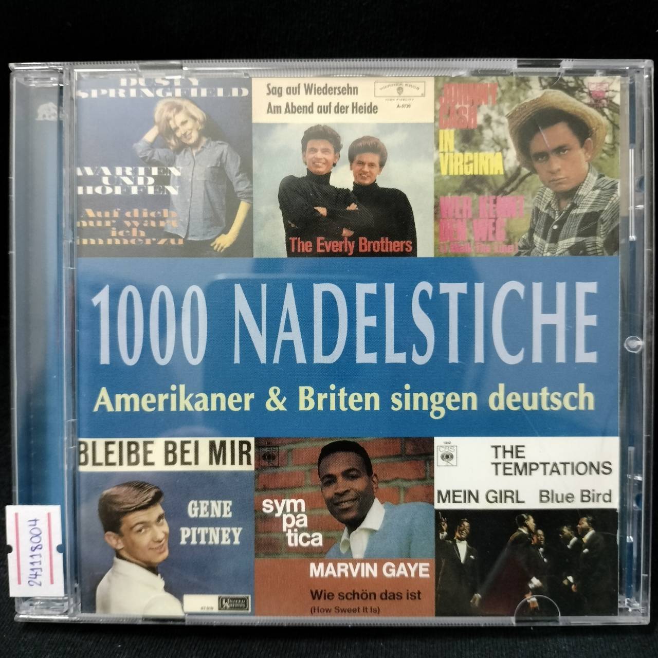 Various – 1000 Nadelstiche - Amerikaner & Briten Singen Deutsch / GERMANY / แผ่นสวย
