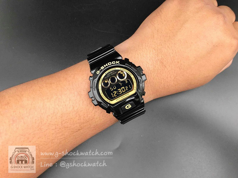 CASIO G-SHOCK นาฬิกาข้อมือ นาฬิกากันน้ำ นาฬิกาของแท้ ประกันศูนย์ CMG 1 ปี DW-6900CB-1D ดำ