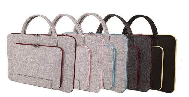 กระเป๋าคอมพิวเตอร์ผ้าสักหลาด