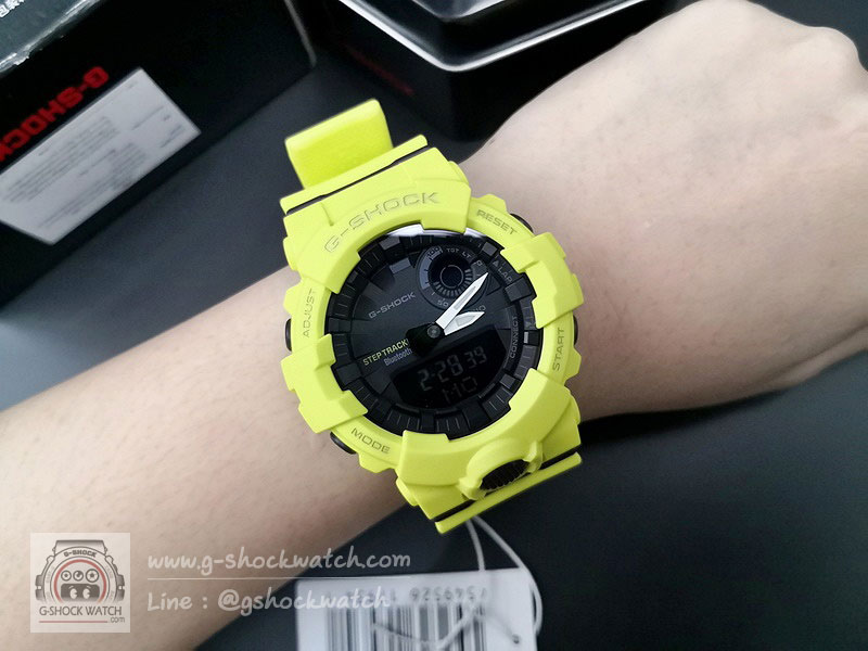 CASIO G-SHOCK นาฬิกาข้อมือ นาฬิกากันน้ำ นาฬิกาของแท้ ประกันศูนย์ CMG 1 ปี รุ่น GBA-800-9A