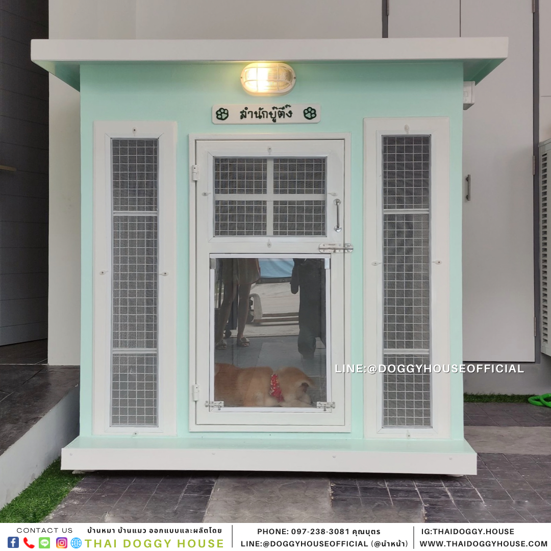 บ้านหมา แบบบ้าน BOX STYLE
