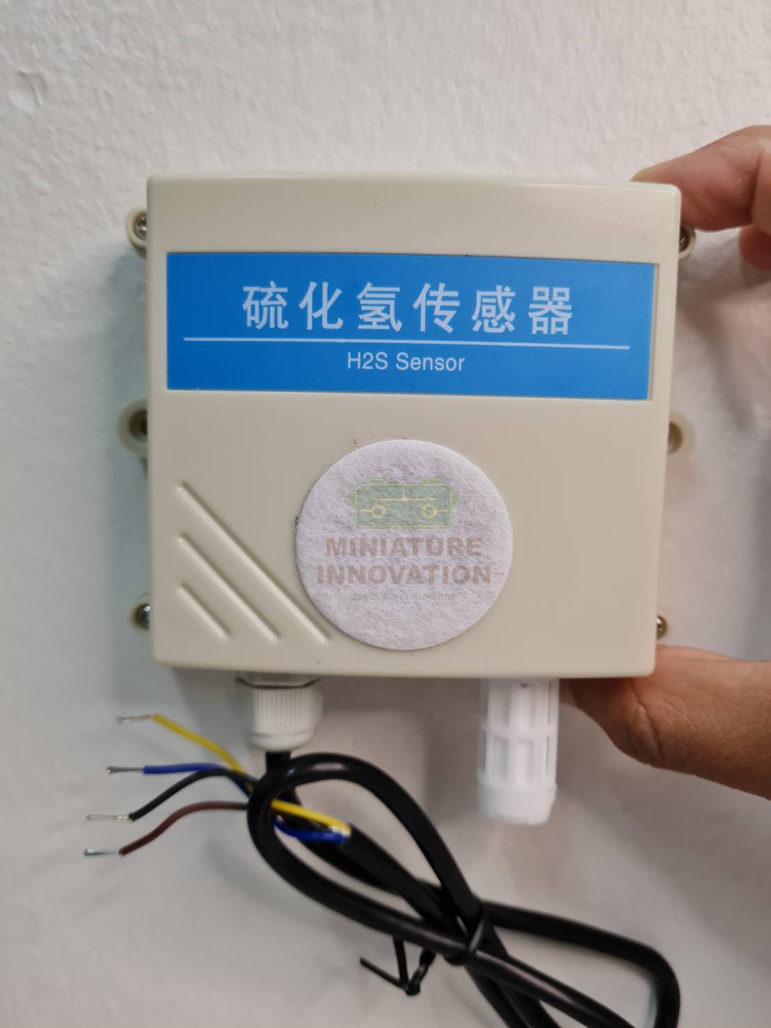 เซ็นเซอร์ก๊าซไฮโดรเจนซัลไฟด์ H2S Hydrogen sulfide gas sensor RS485 output
