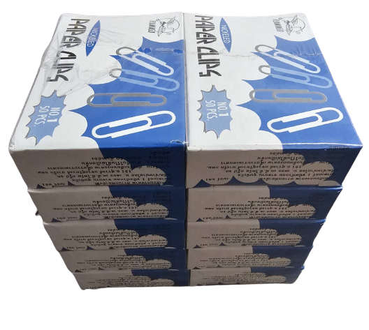 ลวดเสียบกระดาษ เบอร์ 1 ชนิดกลม (กล่อง 50 ตัว)