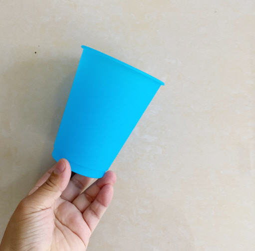 แก้วพลาสติก,แก้วพลาสติกพร้อมหลอด,แก้วเปลี่ยนสี,475ml