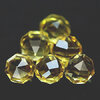 เยลโล่ควอร์ตทรงบอล (Quartz) 3 มิล