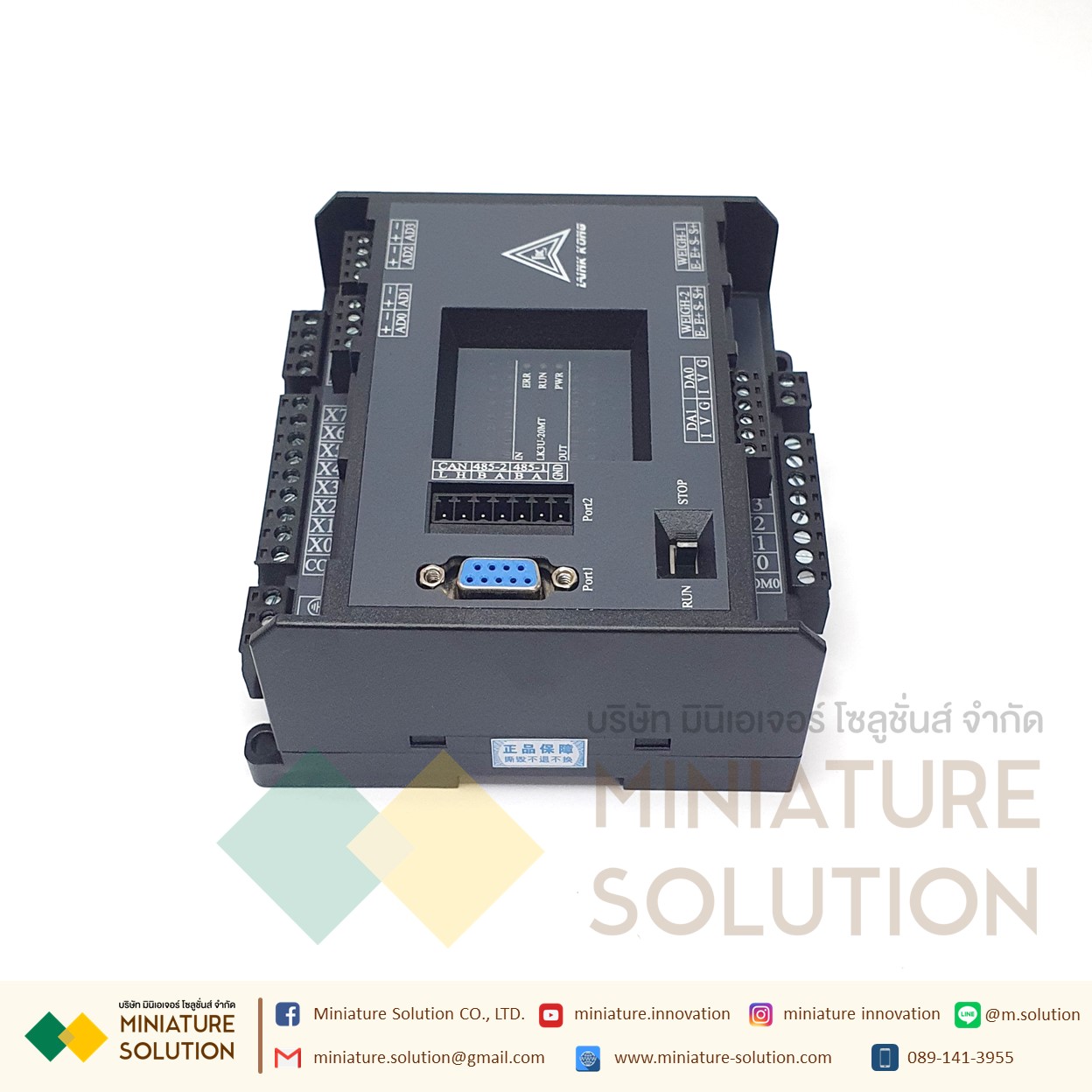 PLC LK3U-20MT-4AD-2DA MITSU GXWork