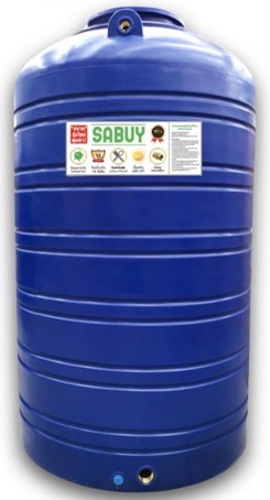 ถังเก็บน้ำบนดิน SABUY ขนาด 3000 ลิตร รุ่น SBB3000 **แถมลูกลอยฟรี**