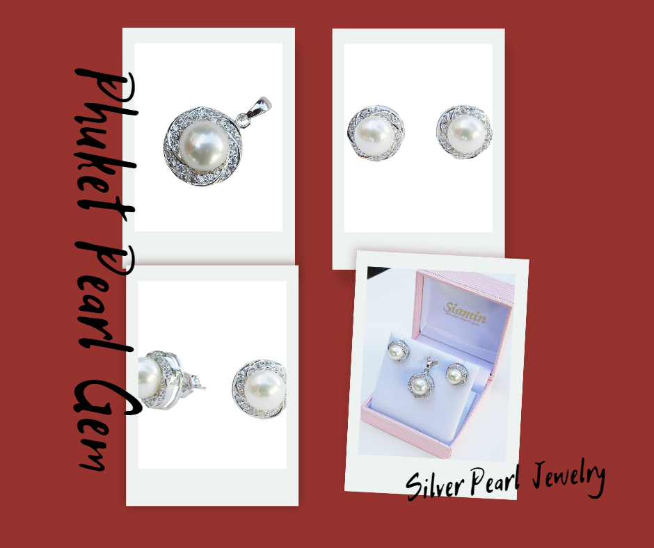 Sterling Silver White Pearl Elegance Pendant