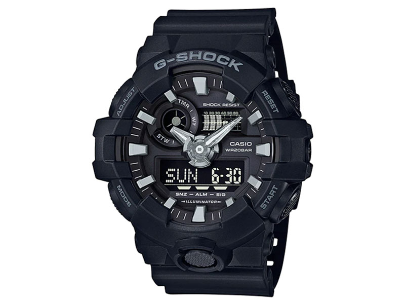 CASIO G-SHOCK นาฬิกาข้อมือ นาฬิกากันน้ำ นาฬิกาของแท้ ประกันศูนย์ CMG 1 ปี รุ่น GA-700-1B