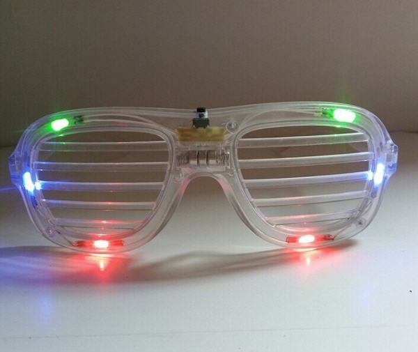 แว่นตาไฟกระพริบ,แว่นตาไฟ,สกรีนโลโก้,อุปกรณ์เชียร์คอนเสิร์ต