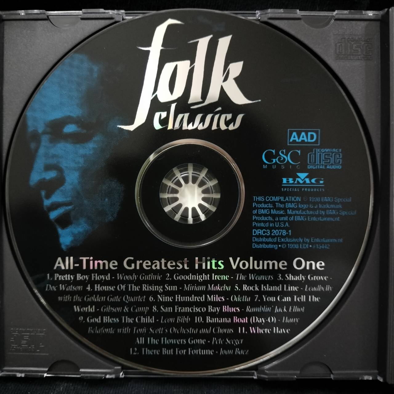 Various – Folk Classics 36 All Time Favorites / USA / 3CD / แผ่นสวย