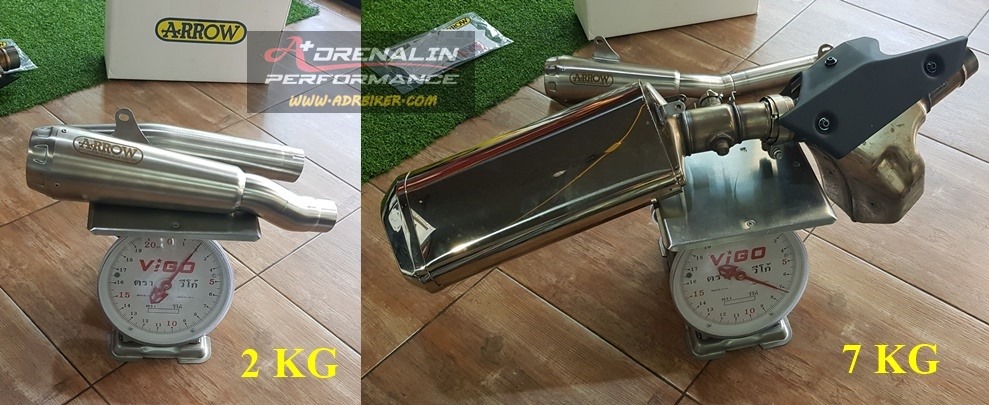ท่อ Arrow รุ่น Prorace สำหรับ ZX6R ปี 2019 ขึ้นไป (For Exhibition only)