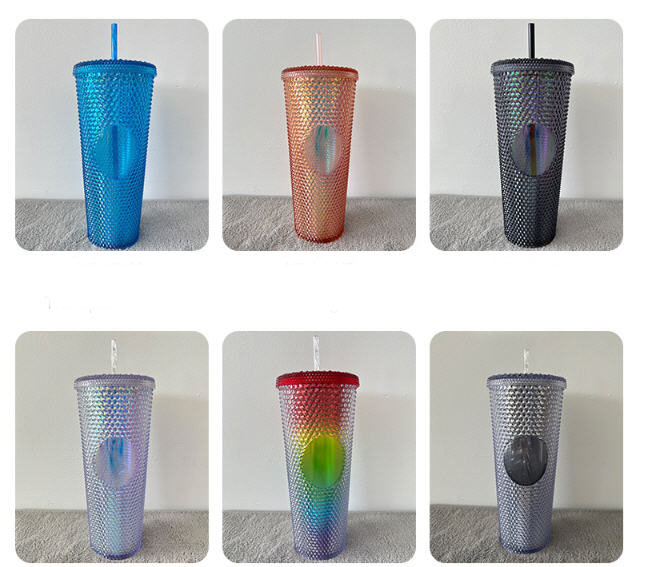 แก้วพลาสติกพร้อมหลอด,แก้วหนาม