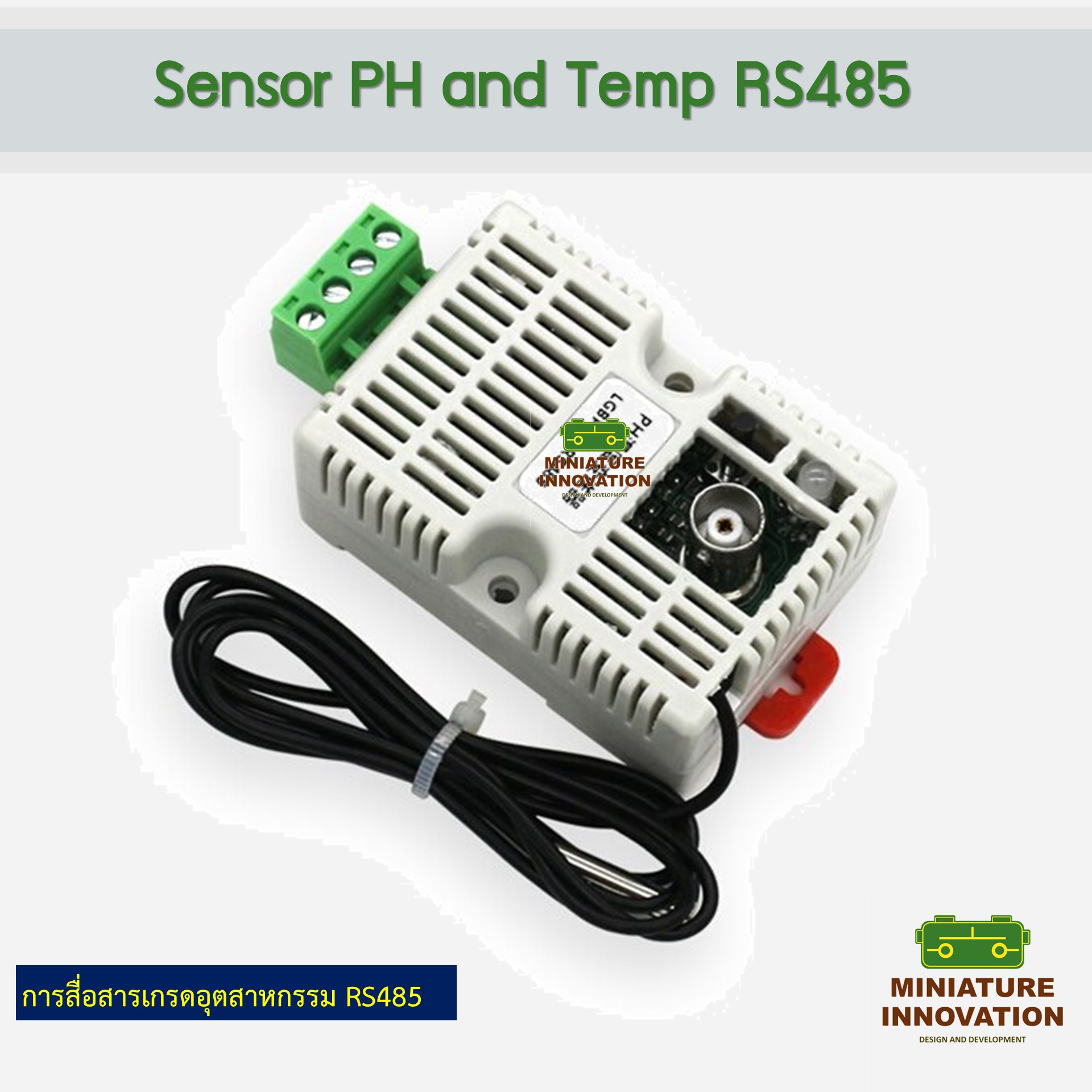 PH and Temperature Water Transmitter RS485