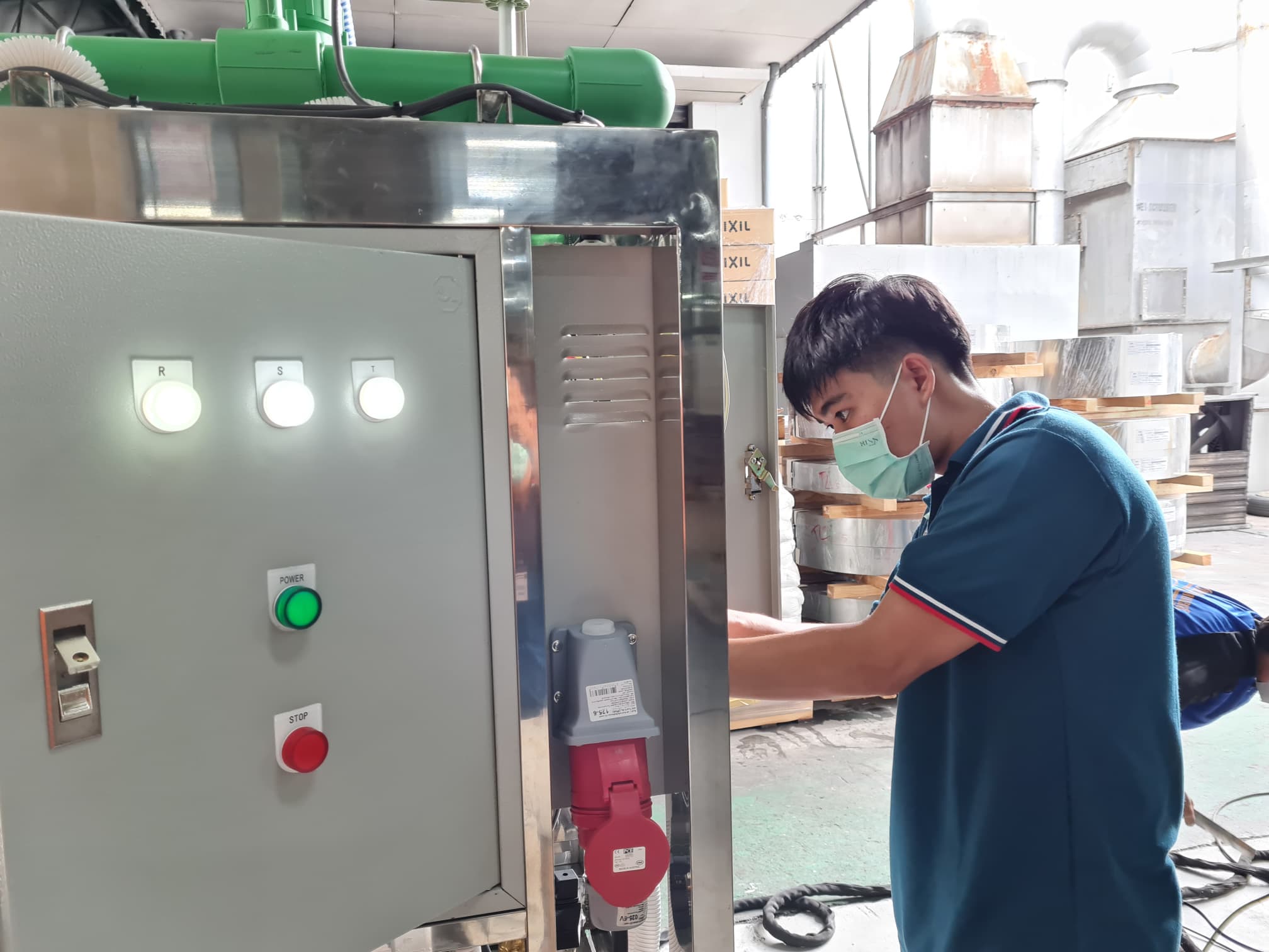 Support Program Contorl Test PUMP Machine x FASCO MOTORS