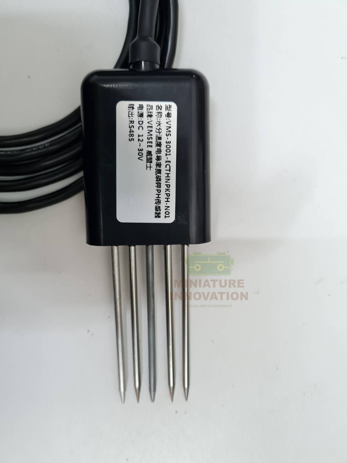 Soil PH EC NPK Temperature Humidity Moisture Meter Sensor เซ็นเซอร์วัดค่าธาตุ สารอาหารในดินแบบ all in one 7 sensor