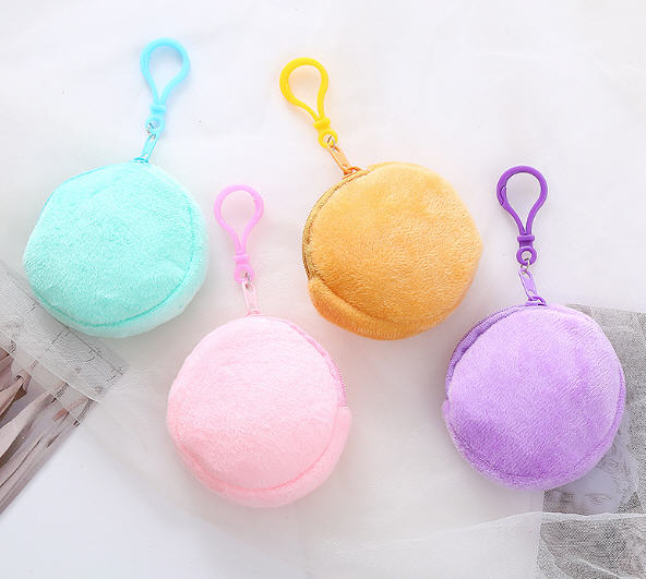 กระเป๋าขนตุ๊กตาแบบกลม,กระเป๋าใส่เศษเหรียญ,กระเป๋าขนตุ๊กตา