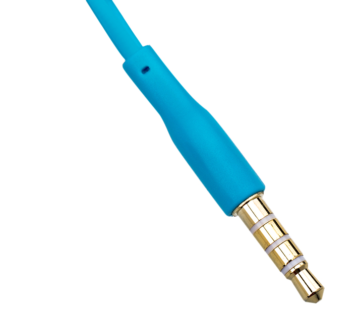 PISEN หูฟังไฮไฟ 2 in 1 ทั้งโทรศัพท์และฟังเพลง G105 ขนาด 3.5 มม. สายแบนนุ่มยาว 80 ซม. ไม่พันกัน ปุ่มปรับระดับเสียง ระบบ Dynamic drive เนื้อเสียงต้นฉบับที่สมดุล ออกแบบตามหลักสรีรศาสตร์สวมใส่แนบสนิทกับหูสวมใส่สบาย สำหรับ iPhone7 / 6 / 6s / 6 Plus / 5 / 5c /