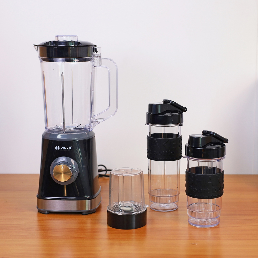 AJ เครื่องปั่นอเนกประสงค์ รุ่น TB26PG (6 IN 1) ปั่น บด สับ ปั่นน้ำ ผักและผลไม้ เครื่องทำสมูทตี้พร้อมดื่ม
