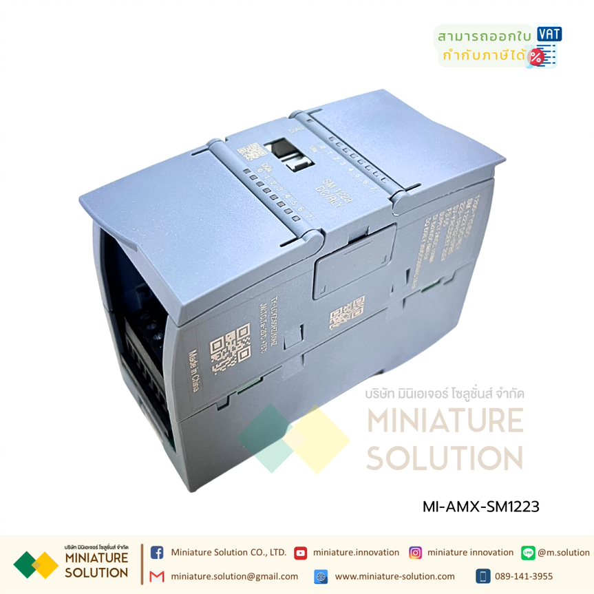 Amsamotion S7-1200, S7-1200, Digital I/O SM 1223 : 223-1PH32-0XB0 Digital quantity_8 input 8 output (relay)