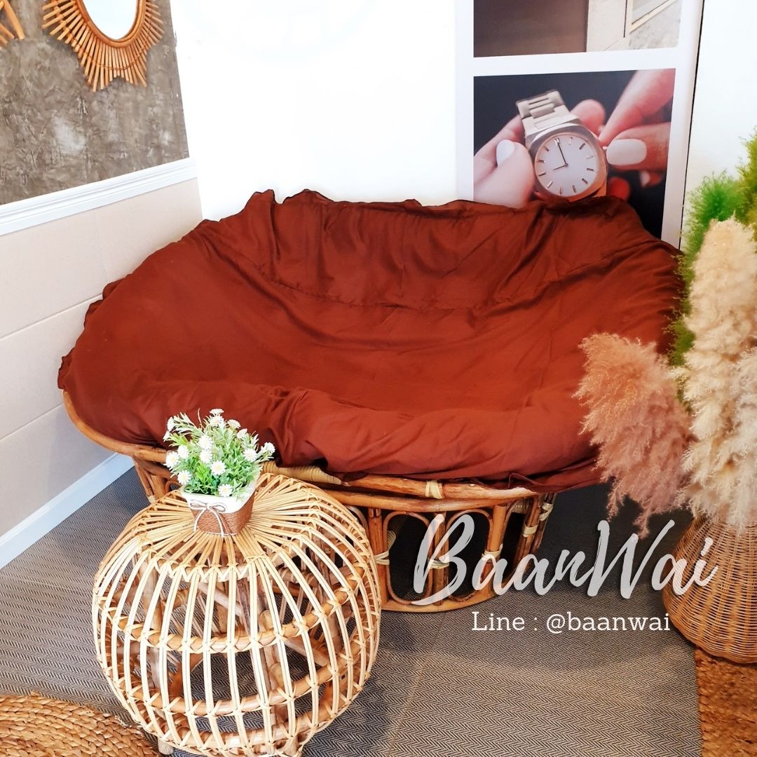 เตียงนอนหวาย เตียงหวายเรด้าแฝด เตียงหวายกลม เตียงหวายนอนเล่น