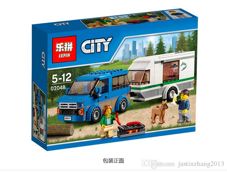 เลโก้จีน LEPIN.02048 ชุด City Van & Caravan