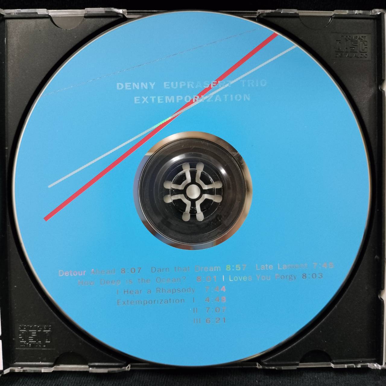 Denny Euprasert Trio - Extemporization / ปกในมีคราบเก่าเก็บบ้าง / แผ่นสวย