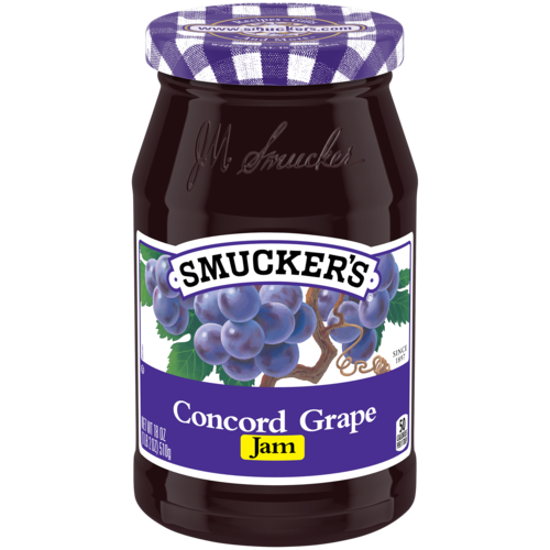 Smucker's Grape Jam สมัคเกอร์แยมองุ่น 340 g.. (05-8187)