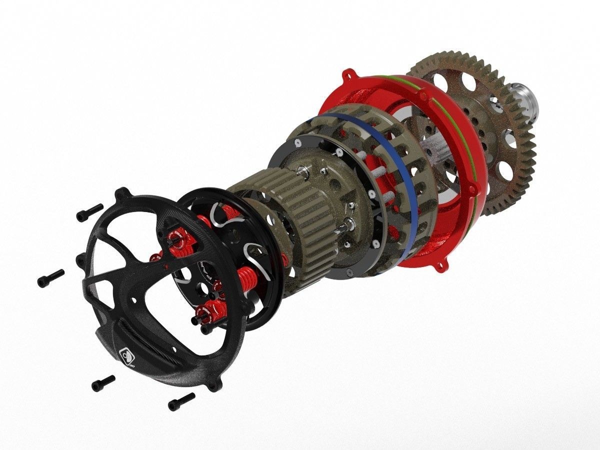 ducabike ชุดคลัทช์แห้ง ครบชุด สำหรับ street fighter v4 v4s