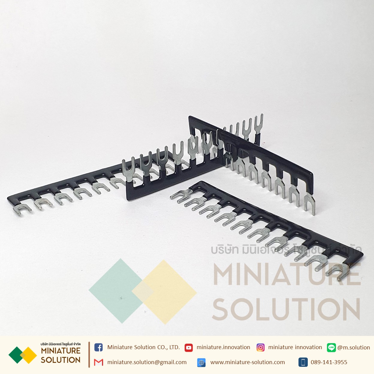 Terminal Jumper จั๊มเปอร์สำหรับเทอร์มินอล ST2.5 PT2.5 TB1510 TBD10 TBC10 TB1510 TBD10 TBC10