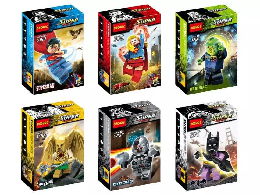 เลโก้จีน Decool 0199-0204 ชุด Super Heroes