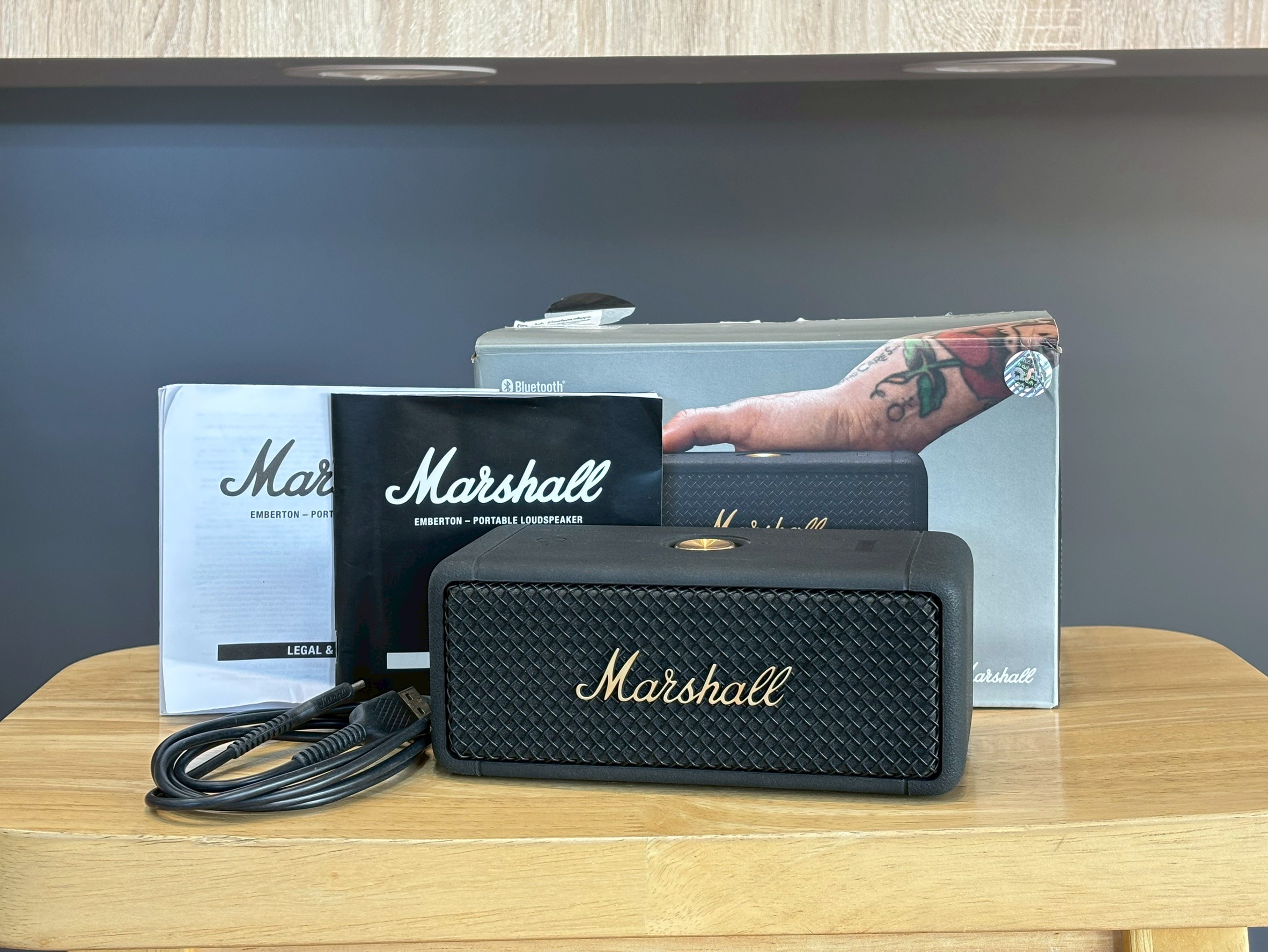 Marshall Emberton II Black and Brass