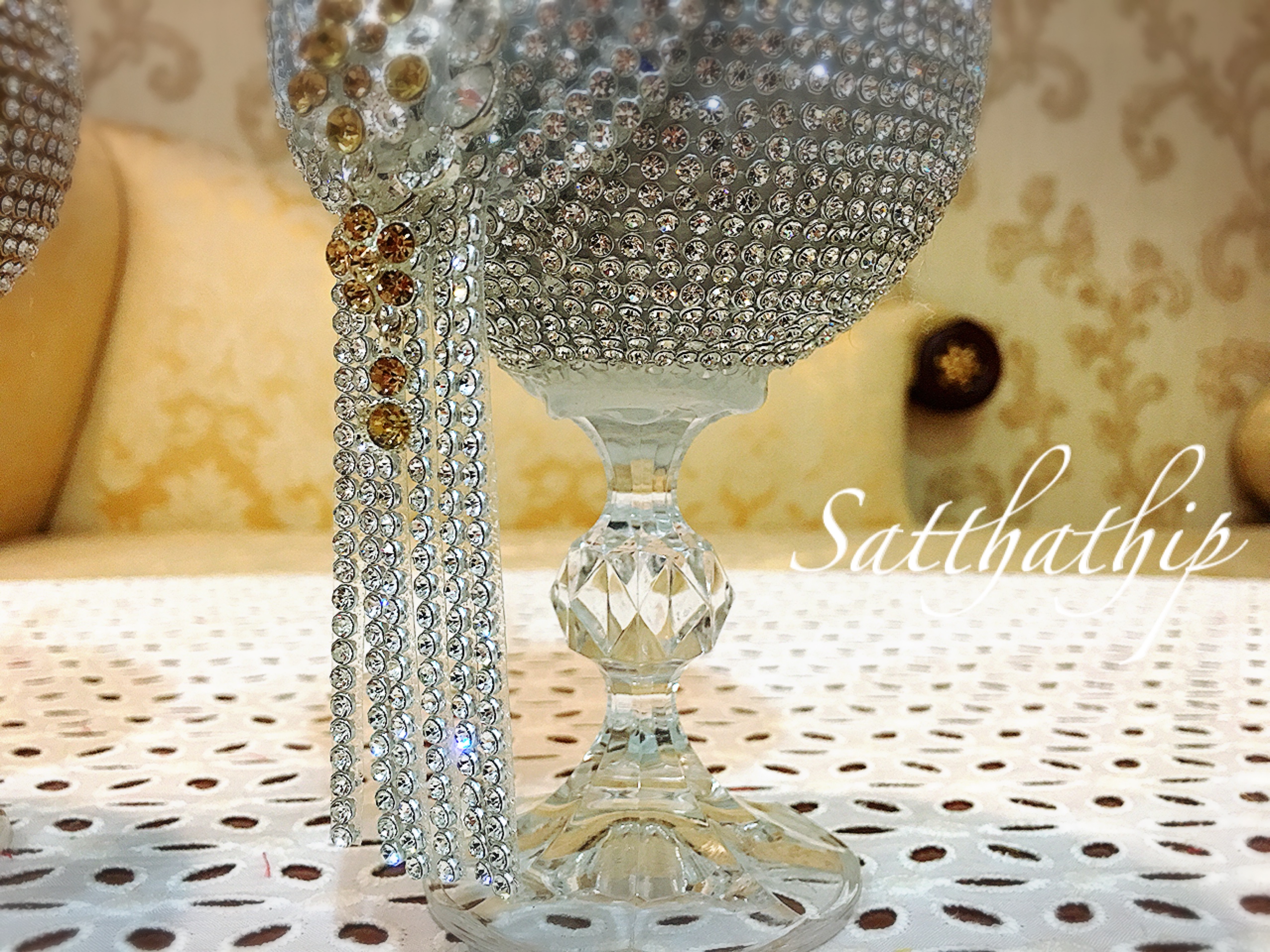 พานพุ่ม - พานพุ่มสักการะ - พานพุ่มเงินทอง - Phan bush