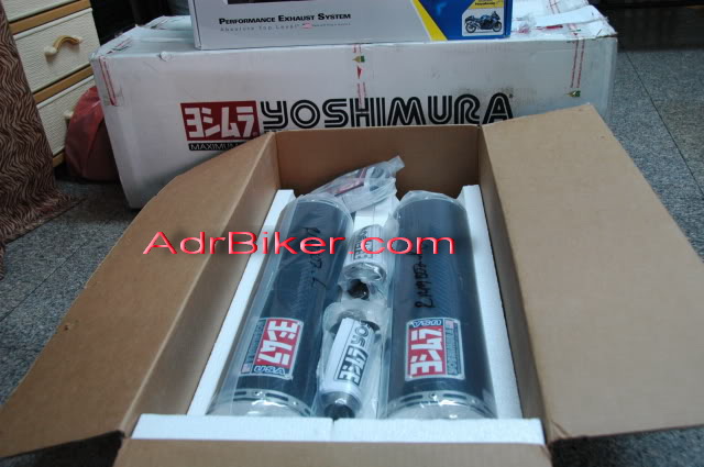 ท่อ Yoshimura slip-on Hayabusa 99-07 (For Exhibition only)