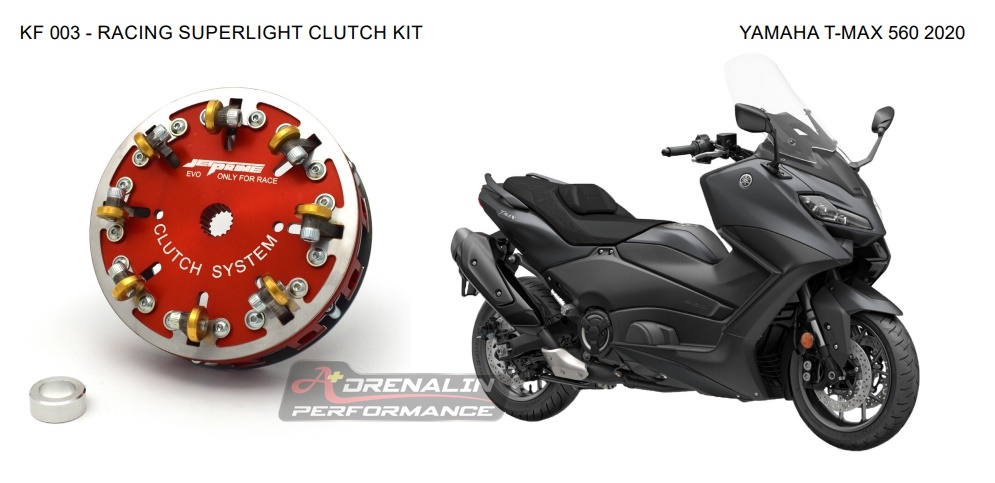 รังคลัทช์ jetprime สำหรับ Tmax 560 2020+ น้ำหนักเบา เพื่อสมรรถนะที่ดีขึ้น